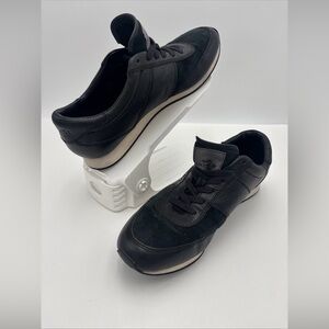 Coach Men's Black and White Sneakers
